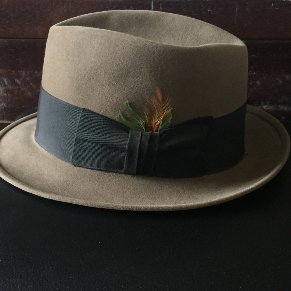 VINTAGE Dobbs Fifth Avenue New York Fedora Hat⚜️